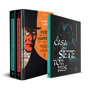 Livro Kit Box Vilões + A Casa Das Sete Torres