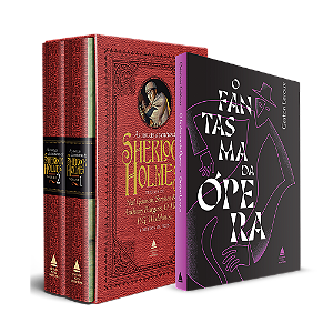 Livro Kit Box Novas Aventuras De Sherlock + O Fantasma Da...