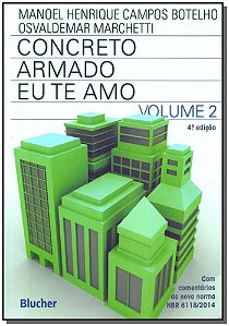 Livro Concreto armado - Eu te amo: com comentários e tópi...