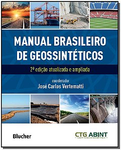 Livro Manual brasileiro de geossintéticos