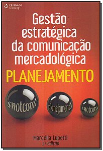 Livro Gestão estratégica da comunicação mercadológica: pl...