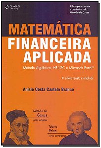 Livro Matemática financeira aplicada: método algébrico, H...
