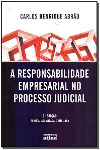 Livro A Responsabilidade Empresarial No Processo Judicial