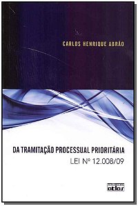 Livro Da Tramitação Processual Prioritária