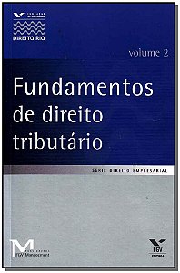 Livro Fundamentos De Direito Tributário - Vol.02