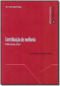 Livro Contribuição De Melhoria