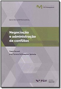 Livro Negociação E Administração De Conflitos