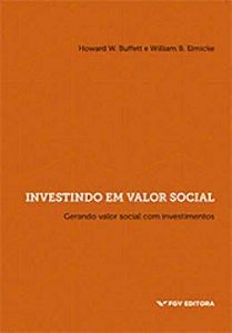 Livro Investimento Em Valor Social
