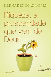 Livro Riqueza, a prosperidade que vem de Deus