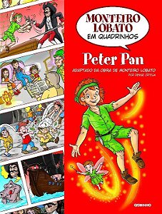 Livro Monteiro Lobato em Quadrinhos - Peter Pan