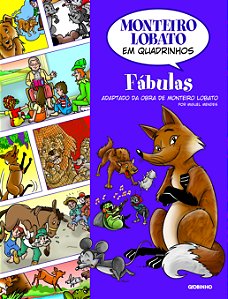 Livro Monteiro Lobato em Quadrinhos - Fábulas