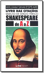 Livro Shakespeare de a a z - livro das citações