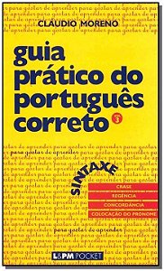 Livro Guia prático do português correto - sintaxe - vol. ...