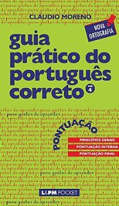 Livro Guia prático do português correto - pontuação - vol...