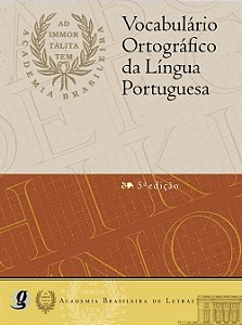 Livro Vocabulário ortográfico da língua portuguesa volp