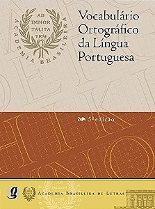Livro Vocabulário ortográfico da língua portuguesa (profe...