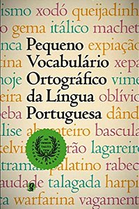 Livro Pequeno vocabulário da língua portuguesa
