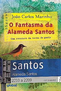 Livro O fantasma da alameda santos