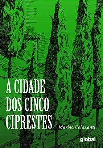 Livro A cidade dos cinco ciprestes