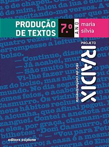 Livro Projeto Radix - Produção De Textos - 7º Ano