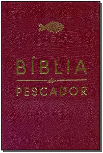 Livro Biblia Do Pescador - Gd. Covertex - (Vinho)