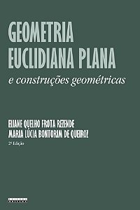 Livro Geometria euclidiana plana e construções geométricas