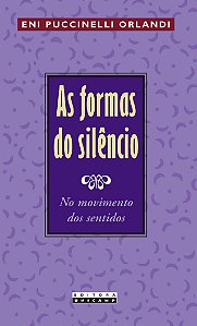 Livro As formas do silêncio: no movimento dos sentidos