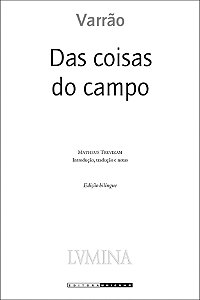 Livro Das coisas do campo