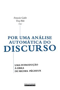 Livro Por uma análise automática do discurso: uma introdu...