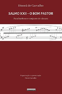 Livro Salmo XXII - O bom pastor: para barítono e conjunto de câ...