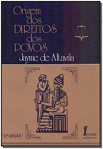 Livro Origem Dos Direitos Dos Povos