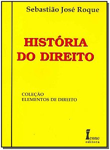 Livro História Do Direito - 01Ed/07