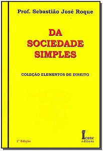 Livro Da Sociedade Simples - 01Ed/11