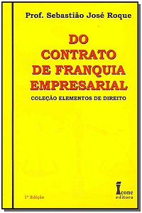 Livro Do Contrato De Franquia Empresarial - 01Ed/12