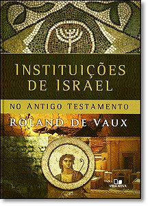 Livro Instituições de israel no antigo testamento - broch...