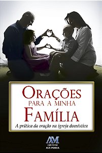 Livro Orações para a minha família