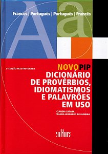 Livro Novo PIP - Dicionário de provérbios, idiomatismos e...