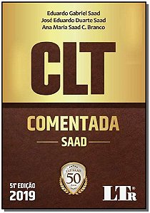 Livro C.L.T. - ( Comentada ) - 51Ed/19