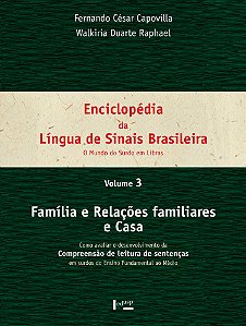 Livro Enciclopédia da língua de sinais brasileira vol. 3:...