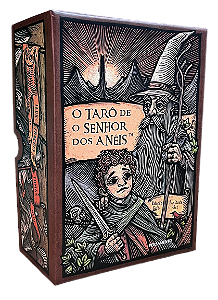 Livro O tarô de o Senhor dos Anéis: Deck com 78 cartas