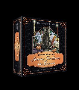 Livro O oráculo mágico dos animais familiares das bruxas - caix...