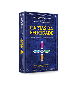 Livro Cartas da felicidade - caixa com livro + 100 cartas: Mens...