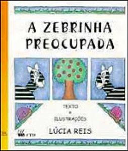 Livro A zebrinha preocupada