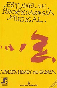 Livro Estudos de psicopedagogia musical