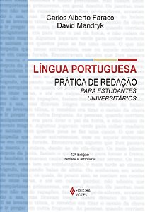 Livro Língua portuguesa: prática da redação para estudantes uni...