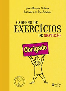 Livro Caderno de exercícios de gratidão