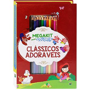 Livro Megakit para Colorir: Clássicos Adoráveis