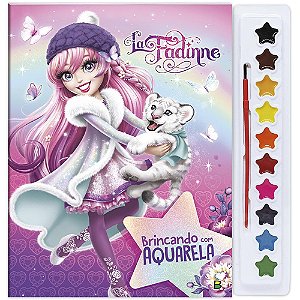 Livro Brincando com Aquarela: La Fadinne