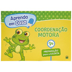 Livro Aprenda em Casa Caligrafia: Coordenação Motora