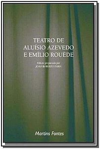 Livro Teatro De Aluísio Azevedo E Emílio Rouède